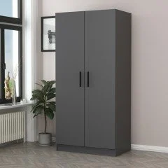 2 Kapılı Gardırop Antrasit
