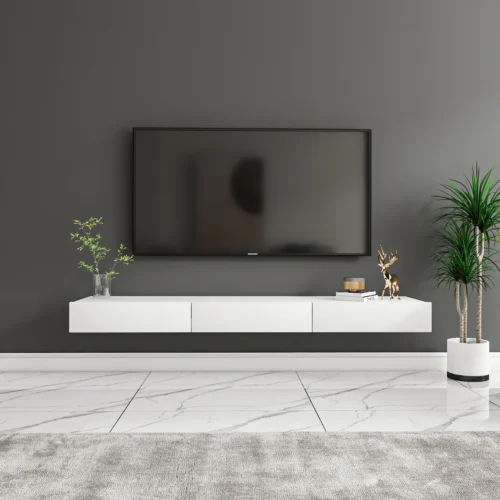 Duvara Monte Tv Sehpası