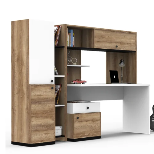 BM116 KİTAPLIK+DOLAP+Bilgisayar Masası