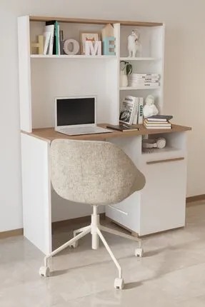 BM114 KİTAPLIKLI Çalışma Masası