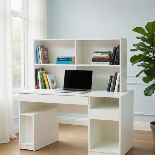 BM076 KİTAPLIK+ÇALIŞMA MASASI
